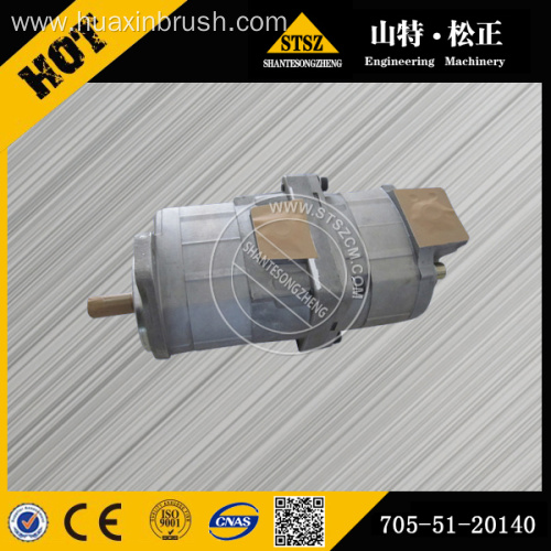 Supply WA380-6 wheel loader gear pump 708-1T-00710